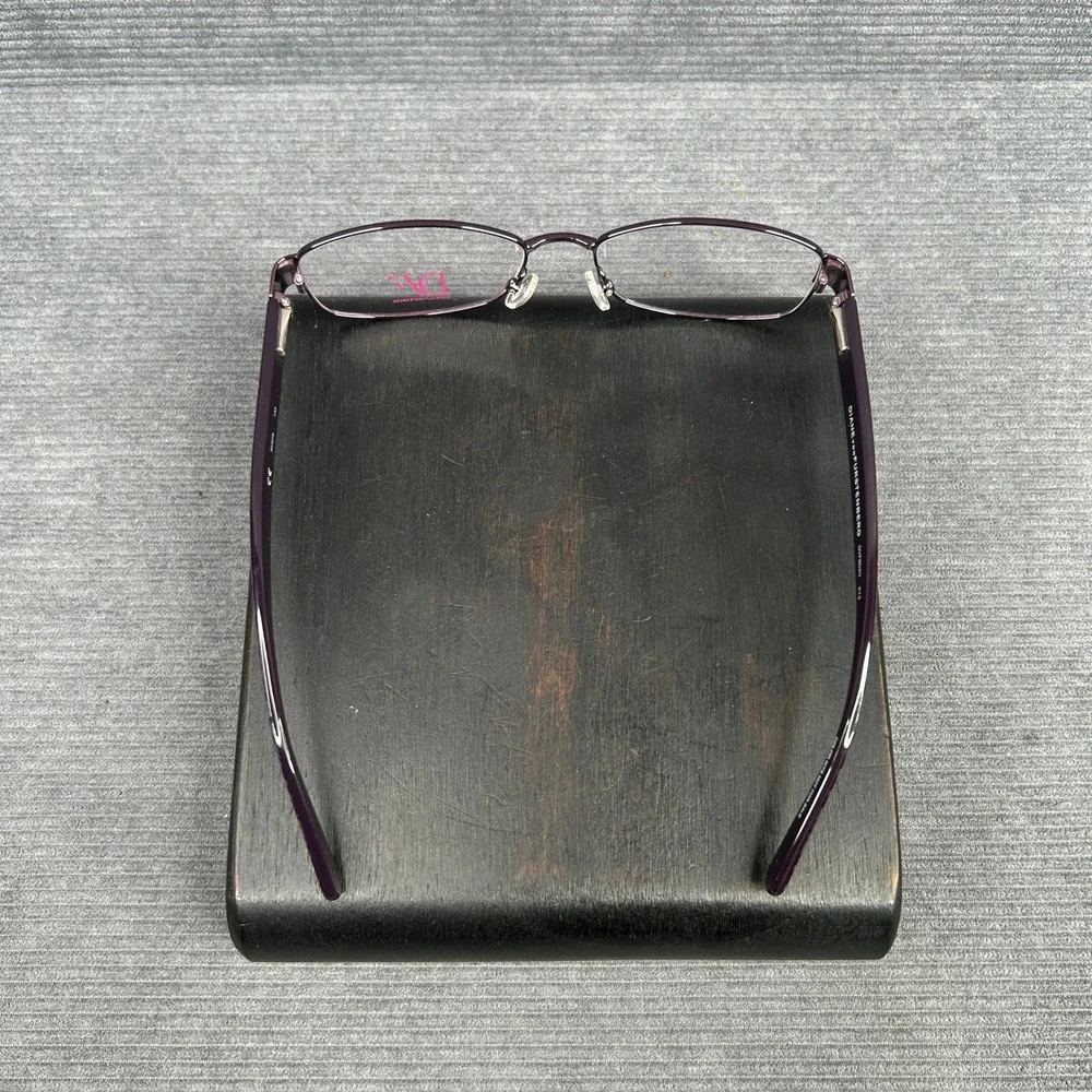 Diane von Furstenberg DVF8040 513 Purple Oval Y2k Eyeglasses Frames 52-16-135